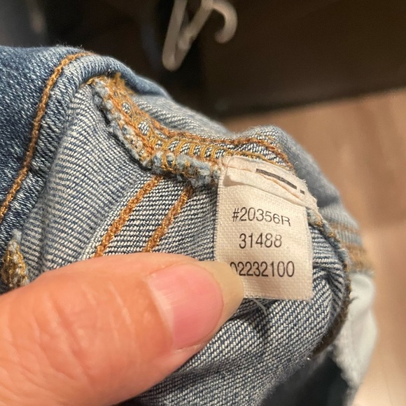 Spanx Ankle Skinny Jeans Womens size Medium Light Blue Wash Pull On jeggings - Picture 5 of 6